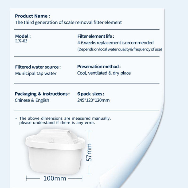 Sanitari: 12pcs Waterdrop Filterkartuschen Kompatibel mit Brita Maxtra – Nuovo (secondo la descrizione) da Thun venduto da Newnewshop 3