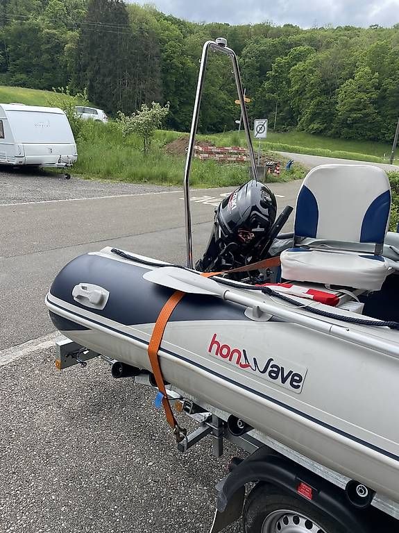 Barche: Schlauchboot mit 20 Ps Motor  – Usato da Thayngen venduto da Rusti0 3