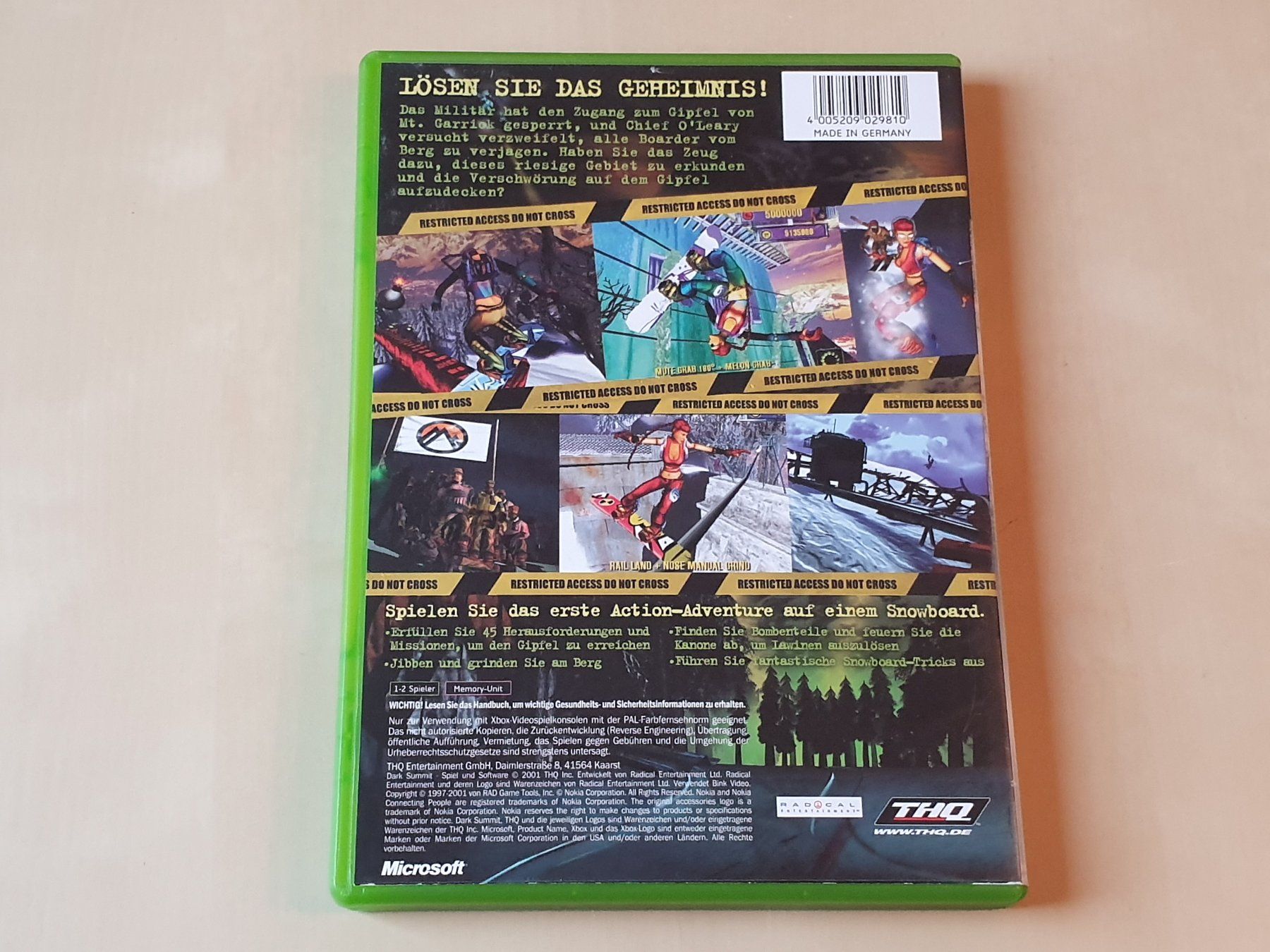 Microsoft Giochi: Dark Summit – Usato da Stansstad venduto da collectorsshop 1