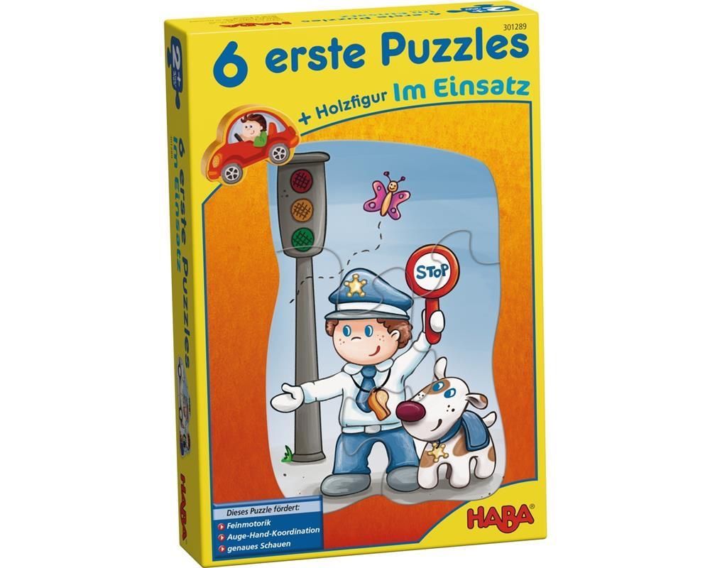 Haba Puzzle: 2 x HABA Puzzle - Tierkinder & Polizei – Usato da Zollikon venduto da Krenapf 6