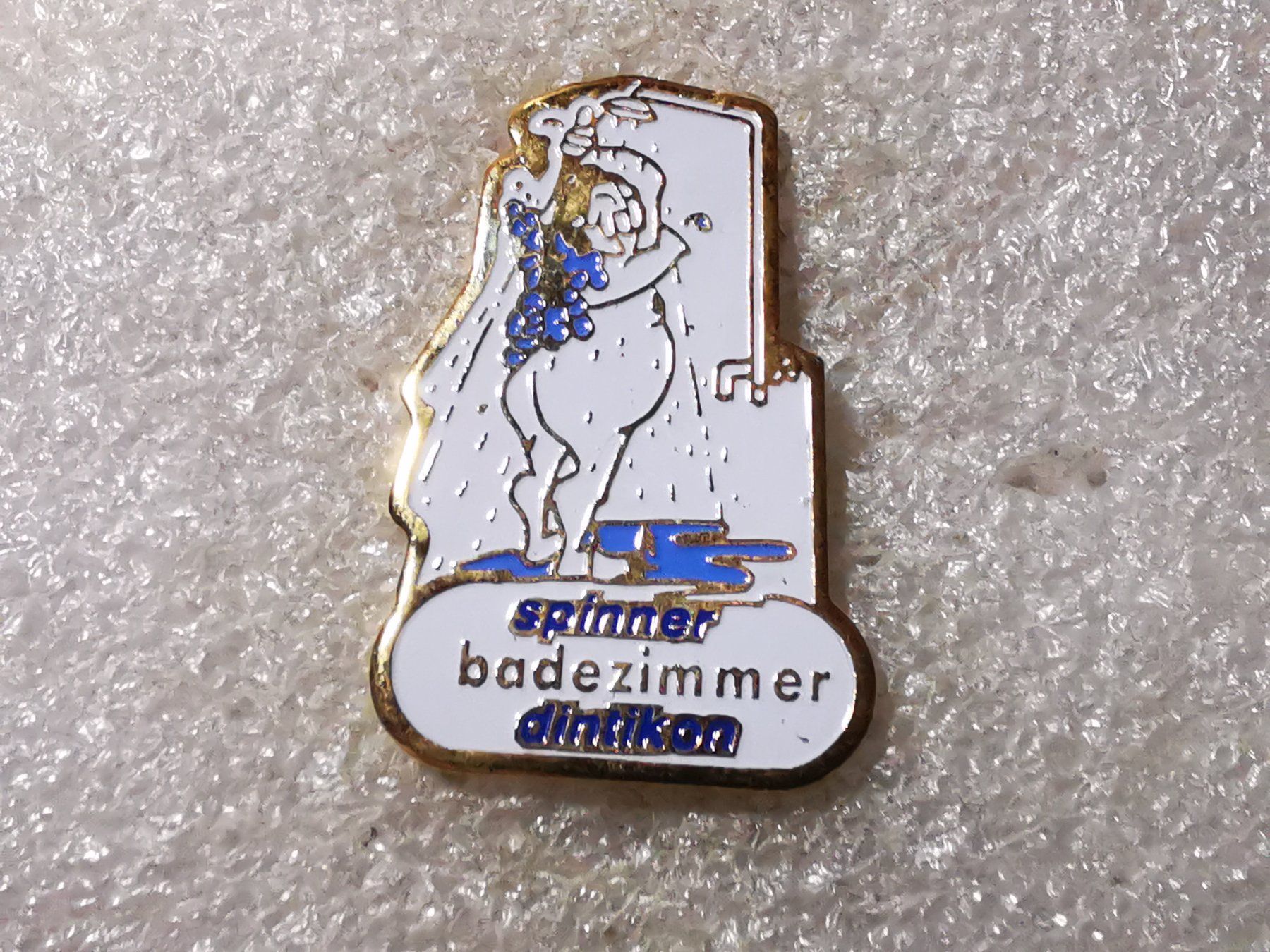 Placchette & Badge: Ansteckpin 132: Spinner Badezimmer – Usato da Oppligen venduto da Pin-Fall-Shop