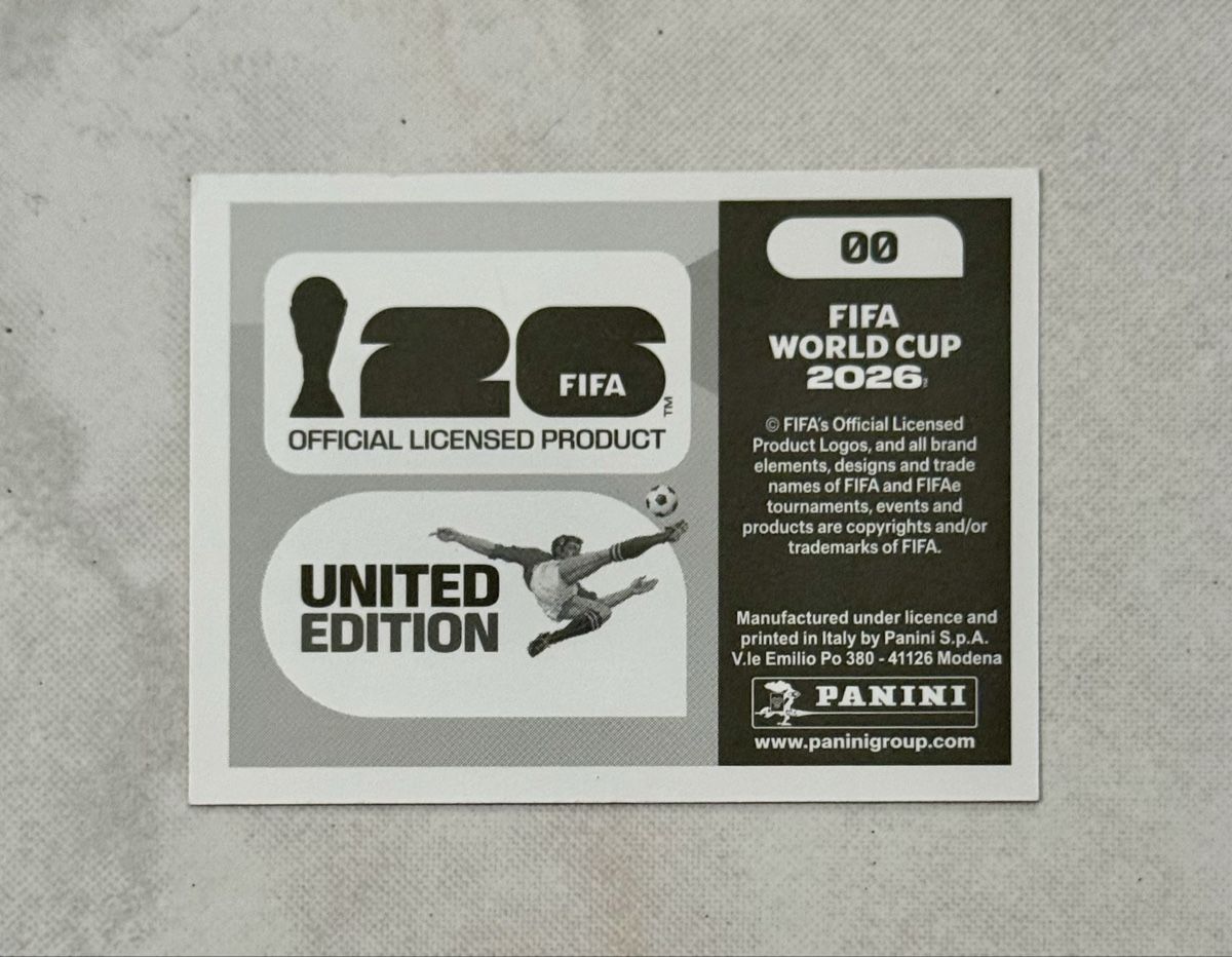 Panini Carte collezionabili: Panini WM 2026!!! 00 – Nuovo (secondo la descrizione) da Oberentfelden venduto da NunoLouro 1