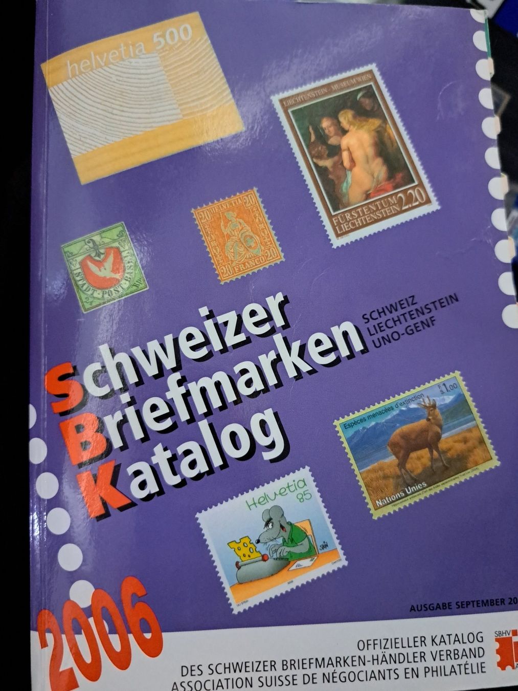 Libri: Briefmarkenkatalog Schweiz 2006 – Usato da Glashütten venduto da Christheswiss