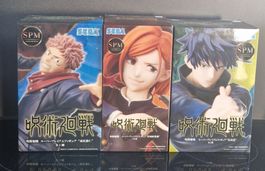 Jujutsu Kaisen SPM TRIOPACK Megumi, Yuji, Nobara 18 cm