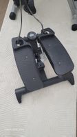 Fitness Stepper mit Trainingsbändern schwarz gebraucht