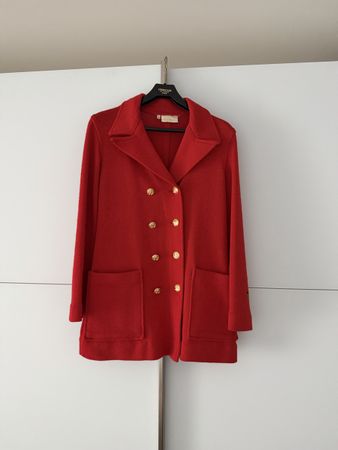 Busnel Strickjacke Zweireiher Vintage