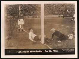 Fotografie Fussballspiel Wien - Berlin, 