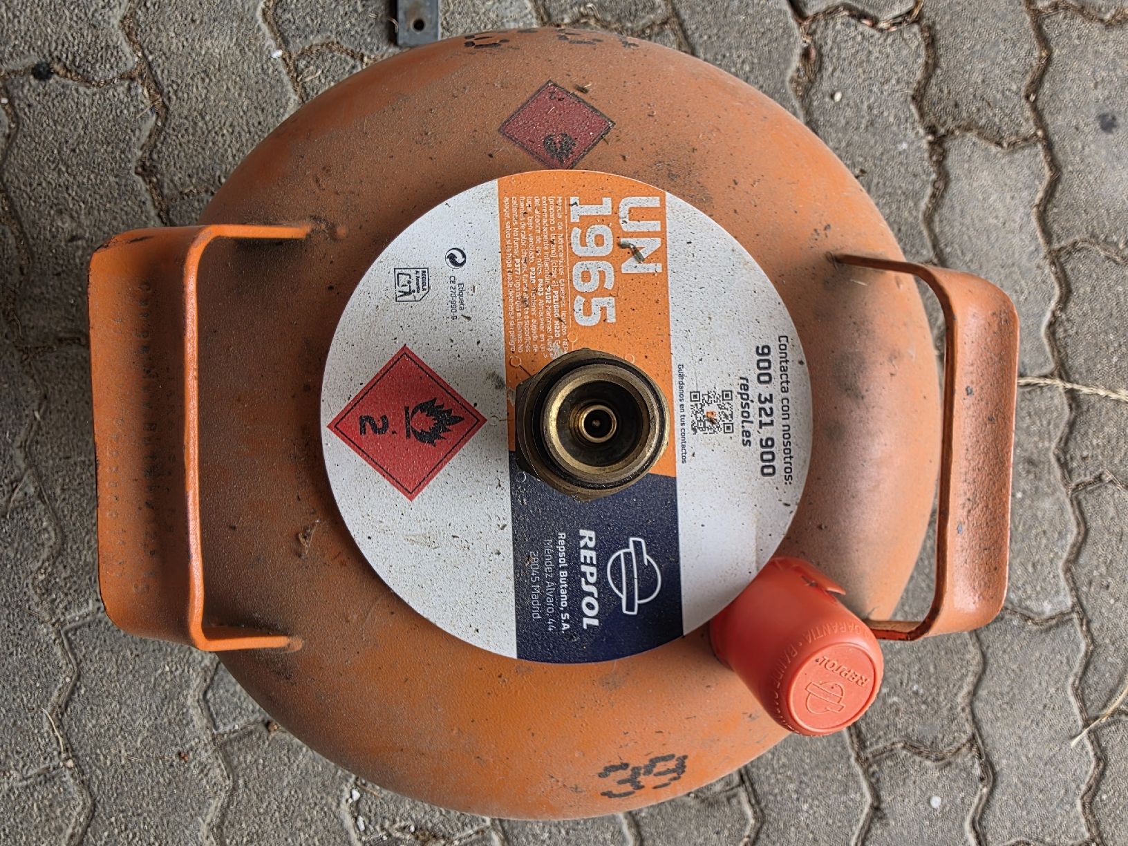 Apparecchiature e tecnologia a gas: Gasflasche Spanien  – Usato da Nunningen venduto da astra59 1
