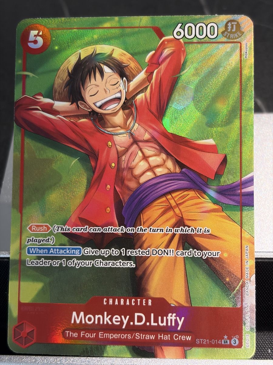 Bandai Carte collezionabili: One Piece ST21-014 Monkey.D.Luffy, Englisch – Nuovo (secondo la descrizione) da St. Gallen venduto da cambitcg