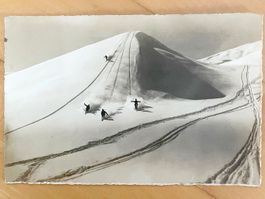 Gyger Adelboden «Skigelände am Hahnenmoos» / Skifahrer Ski