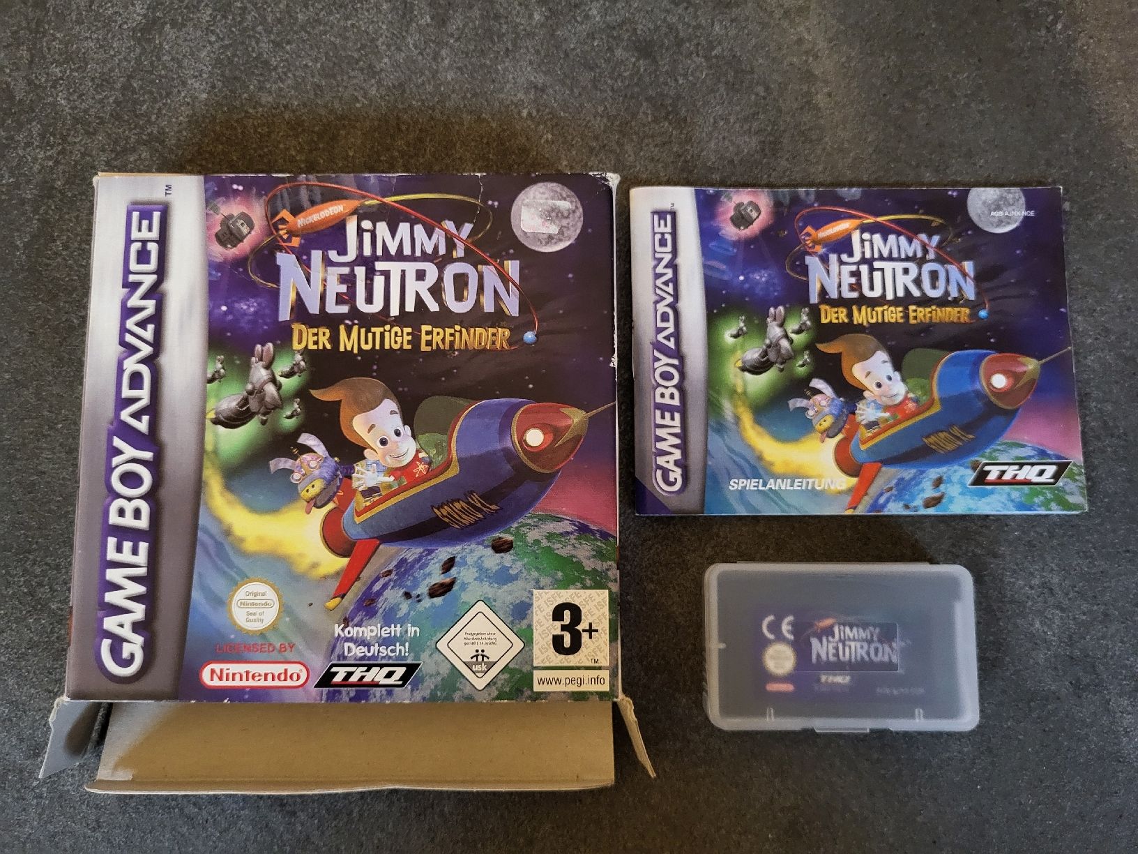 Nintendo Giochi: Jimmy Neutron GBA OVP - 2002! – Usato da Benken SG venduto da WALUK 2