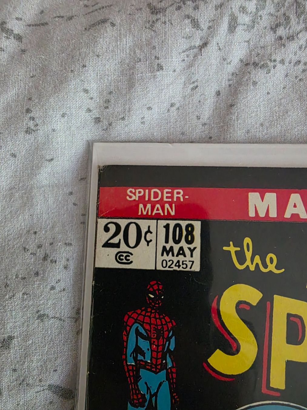 Fumetti: The Amazing Spider-Man #108 RAW 5.0 – Usato da Zürich venduto da Sams_FunkoandComics_ 1
