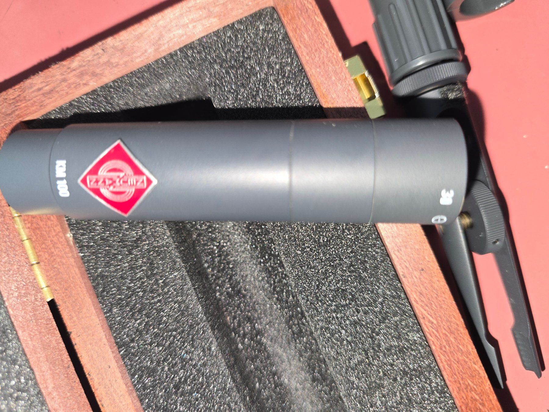 Neumann Microfoni: 2 Stück Neumann km 100 modular Kleinmicrofon mit Koffer – Usato da Erlinsbach SO venduto da Kunst-Boutique 2