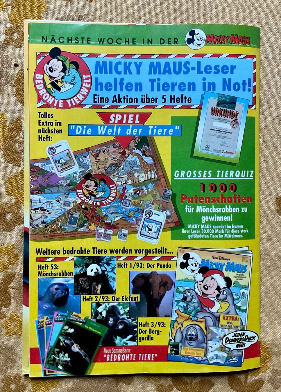 Fumetti: Micky Maus Heft Nr 51 von 1992 – Usato da Endingen venduto da nathan05 9