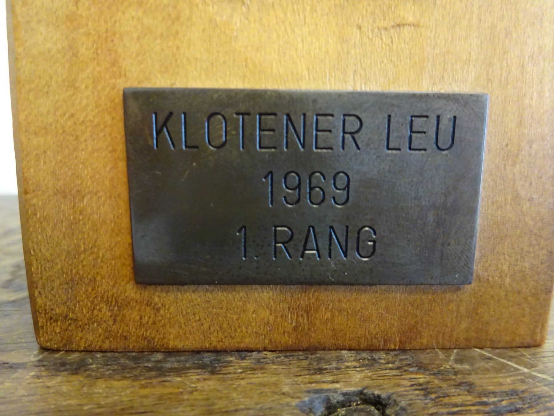 Sculture & Statue: Kloten Leu / Curling / Huggler – Usato da Esslingen venduto da eintagammeer 6