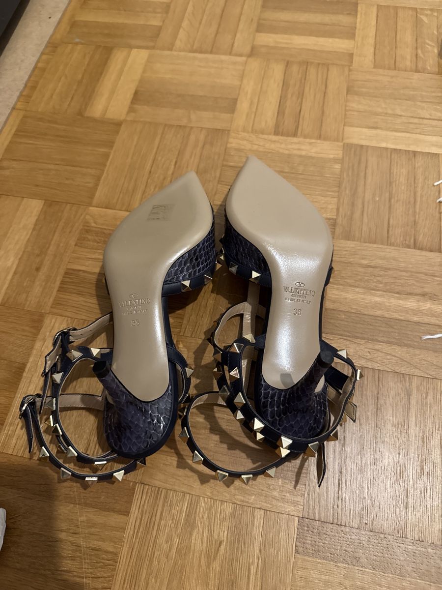 Valentino Damenschuhe: Valentino Rockstud in pitone, nuove, 38 – Neu und originalverpackt aus Viganello von Cathy3 2