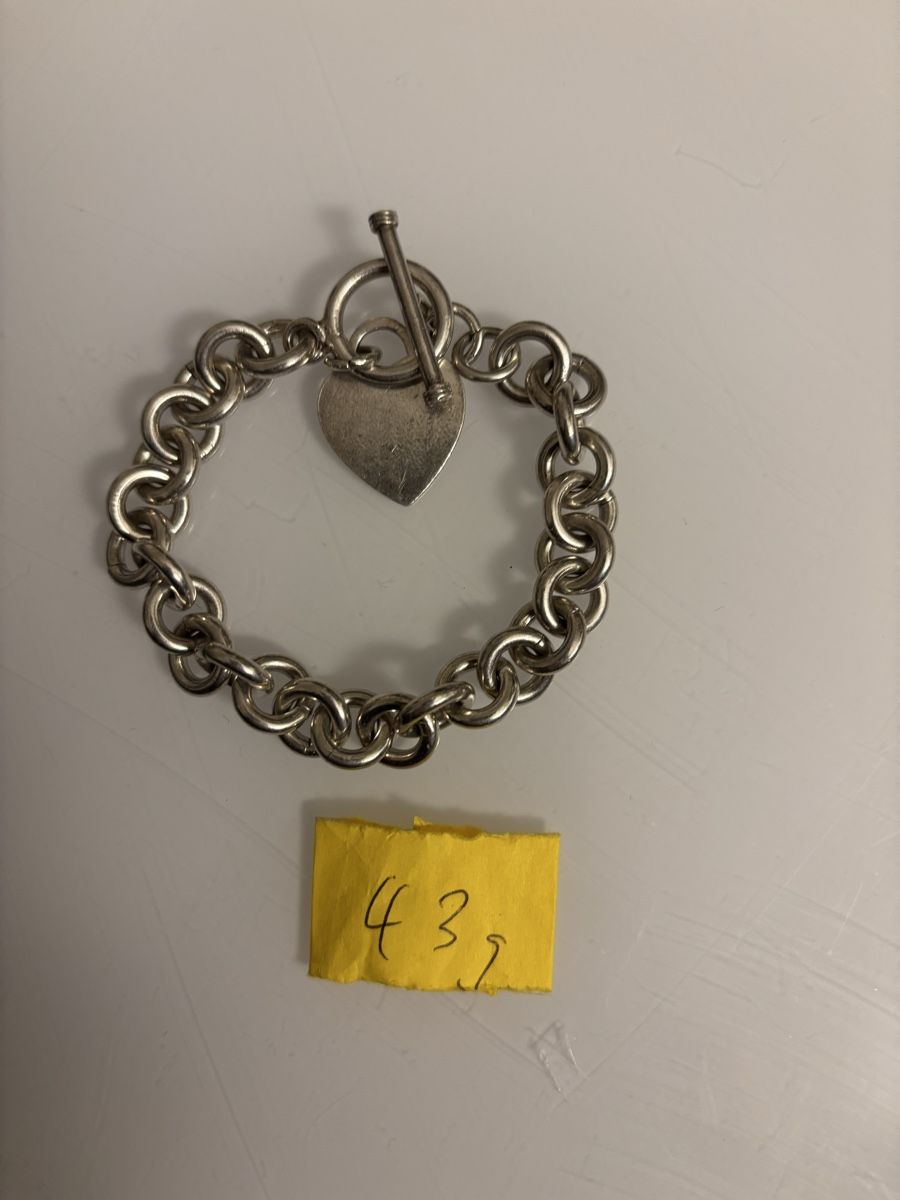 Bracciali & Braccialetti: Armband mit Herz Anhänger Silber – Nuovo (secondo la descrizione) da Bern venduto da Himmelsherold 1
