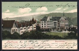 Schaffhausen, Blick auf die Kantonsschul