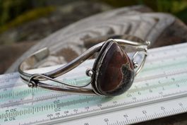 Vogel Jaspis  Mexiko    in     Armreifen  Edel    TOPSTONE