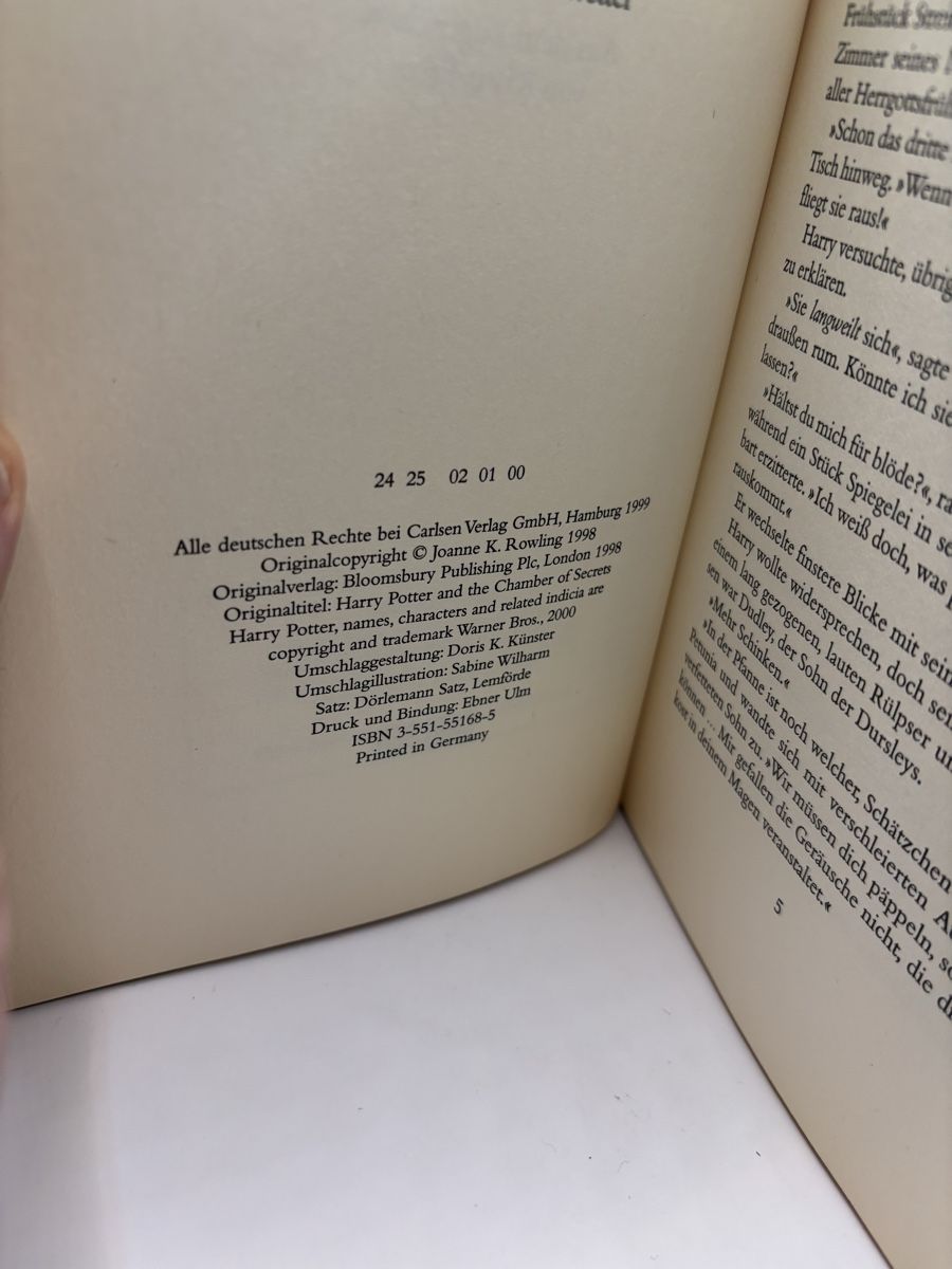 Libri: 2x Buch Harry Potter DE – Usato da Genève venduto da sho_67qj 5
