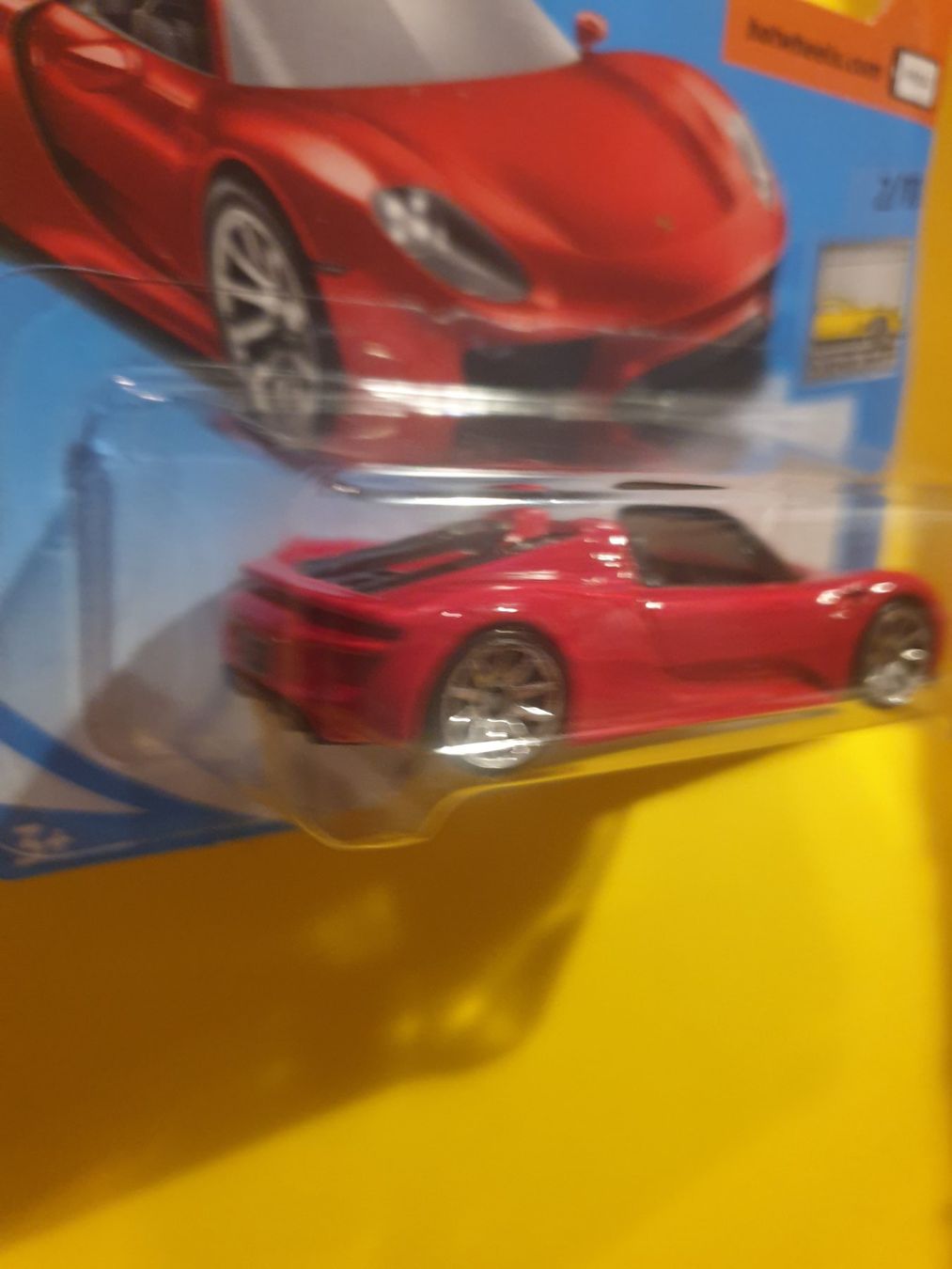 Hot Wheels Modellini d'auto: Hot Wheels PORSCHE 918 SPYDER – Nuovo e nell'imballaggio originale da Oftringen venduto da Rotor 3