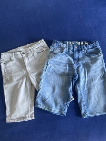 Kurze Jeansshorts Sommer 2er Pack gr. 164/170