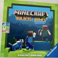 Brettspiel Minecraft Builders & Biomes komplett guter Zustan