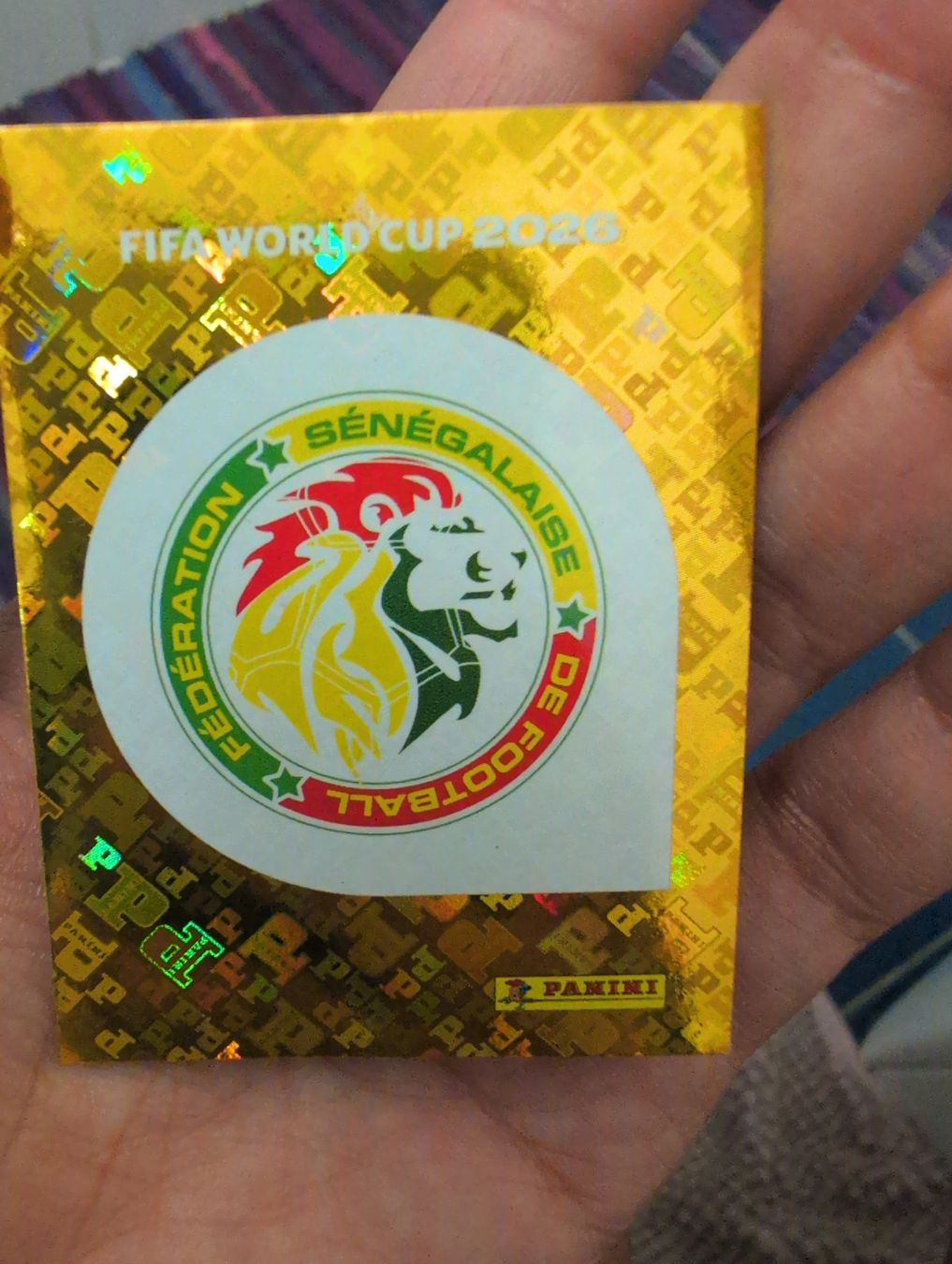 Panini Sammelbilder & Trading cards: Logo Sénégal SEN 1 – Neu und originalverpackt aus Lausanne von KarolyneBaiao