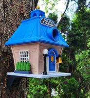 Vogelhaus Polizeiposten  originelle Miniaturstation