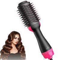 5-in-1 Haarföhn und Glättbürste – Haartrockner & Glätter