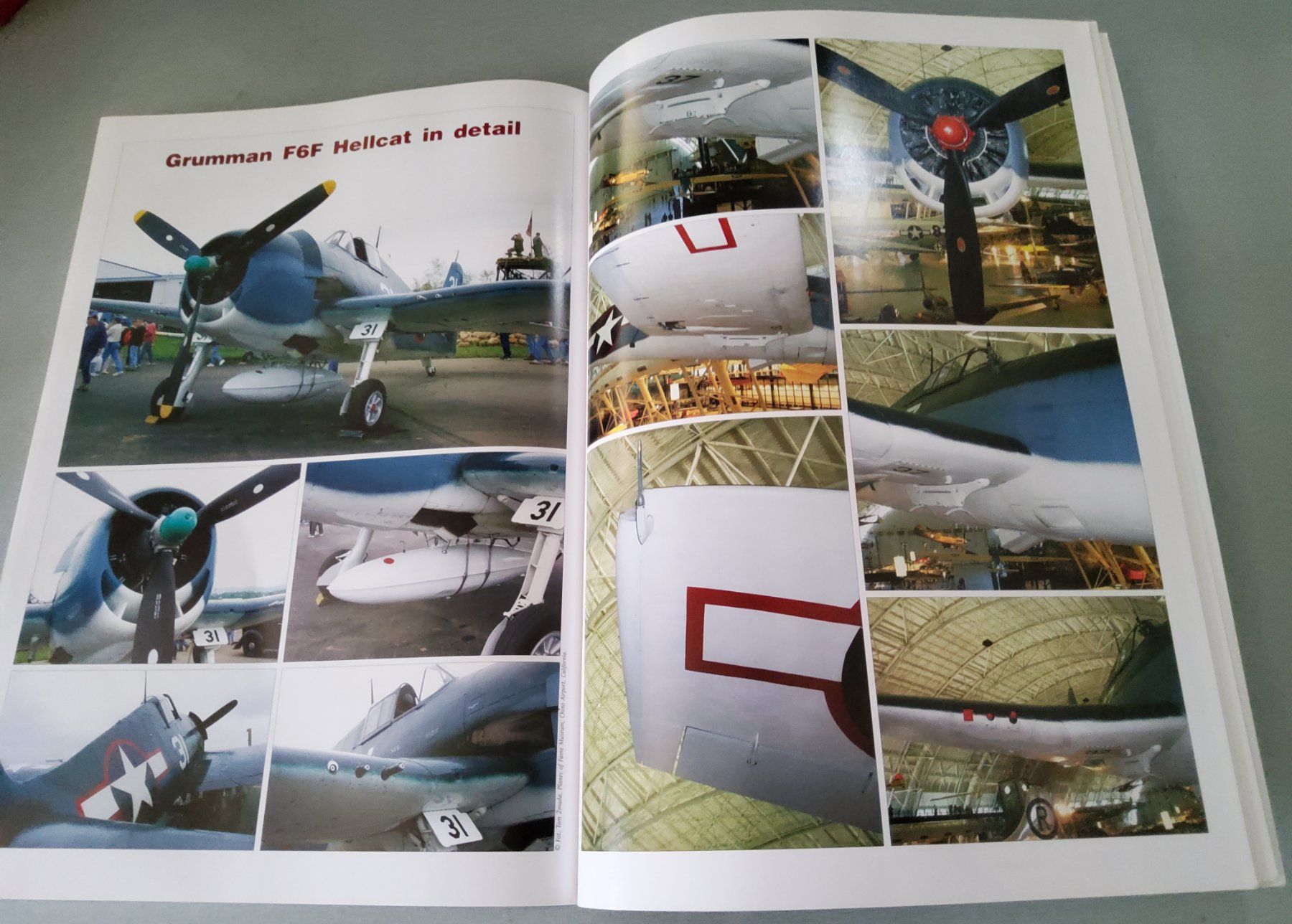 Riviste & Magazine: Magazin/Buch HELLCAT Grumman F6F englisch – Usato da Grüningen venduto da VENOM59 6