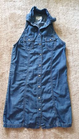 Leichtes Pepe Jeans Kleid ohne Ärmel, XS Neuzustand