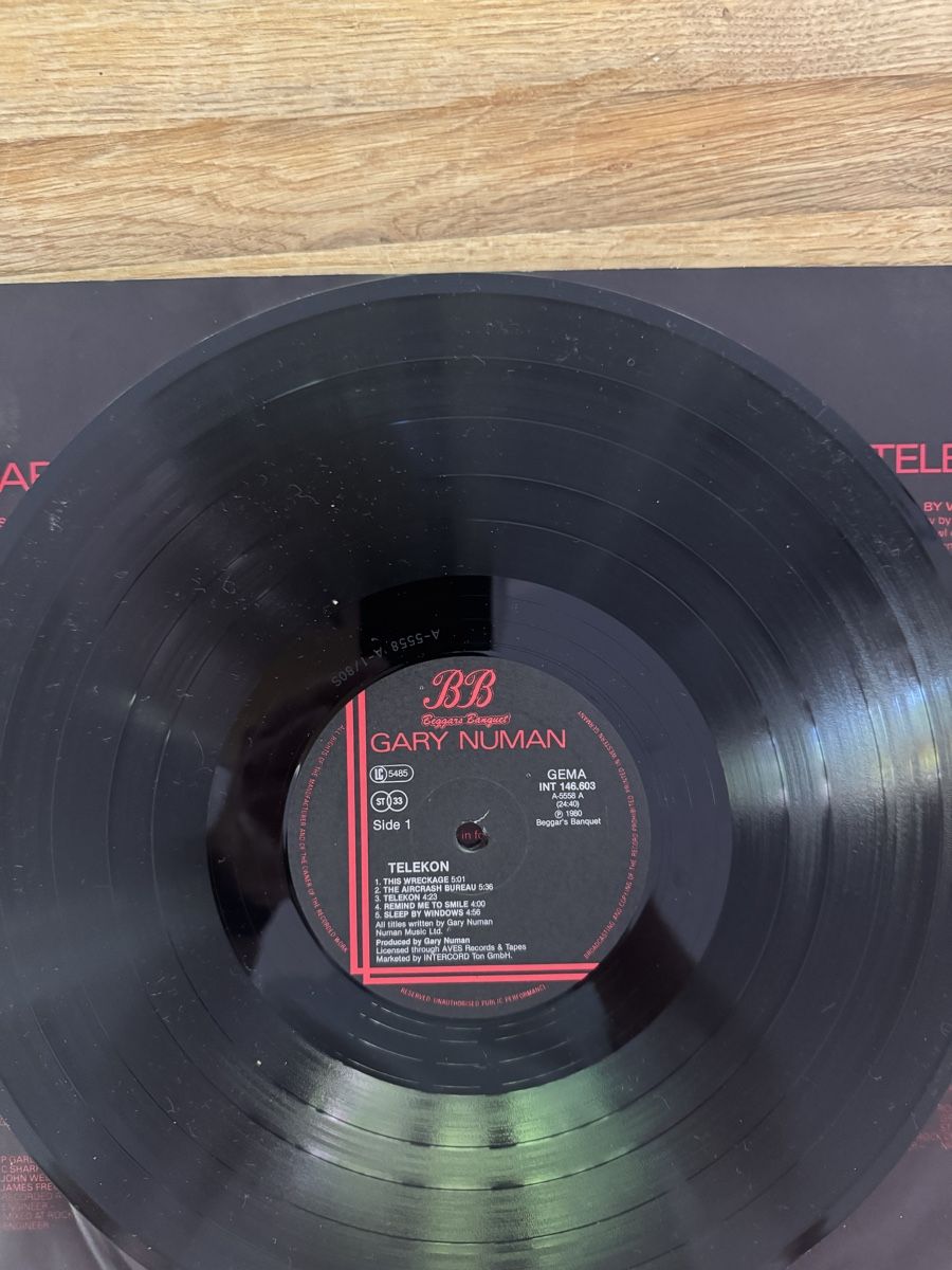 Vinyles: Gary Numan - Telekon -  LP - 80s – D'occasion à Rorbas par BlackstarRecords 3