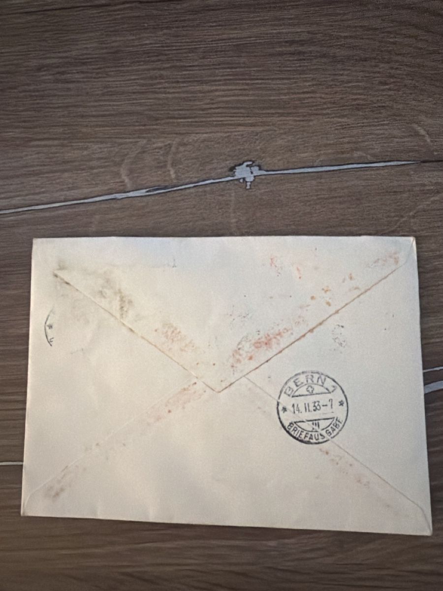 Alle Briefmarken: Briefumschlag Segelflugpost Zuerich-Milano 1933 14.11.1933 E – Gebraucht aus Allschwil von mel_8fhf 3