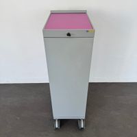 Denz D3 Roll-Caddy Pink mit Schlüssel