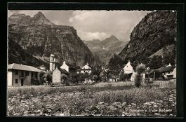 Sonogno, Valle Redorta, Ortsansicht mit 