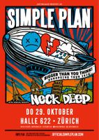 2x Simple Plan Konzertticket Halle 622 Zürich 29. Oktober