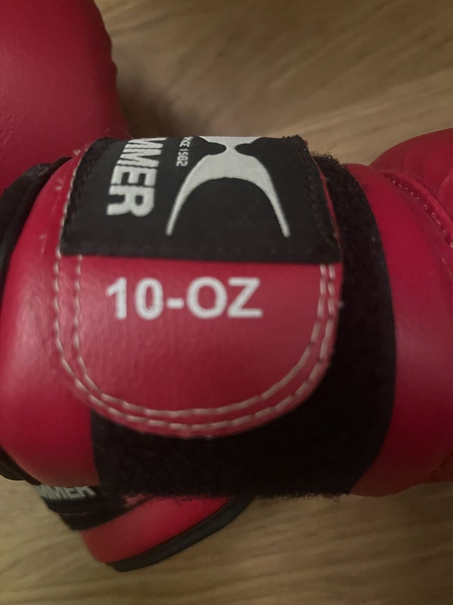 Guanti & manicotti: Boxhandschuhe Hammer rot, 10 OZ  – Usato da Luzern venduto da lou_p8qb 1