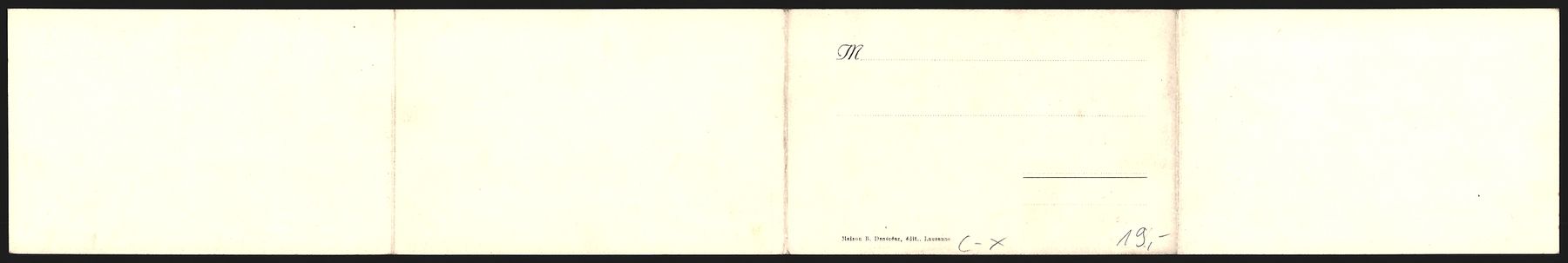 Cartoline postali: Klapp-AK Leysin, Vue Générale – Usato da Berlin venduto da bartko-reher 1