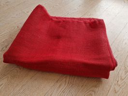 Jute Stoff rot (Rupfen) 180x150cm