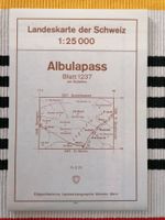 1237 Albulapass🌞1:25'000 Landeskarte der Schweiz