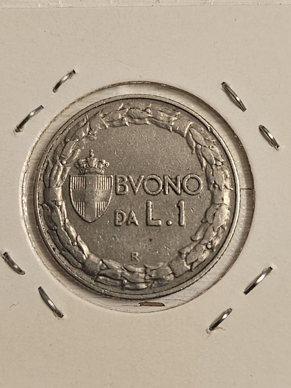 Tutti le monete: Buono 1 ira 1922 – Usato da Nidau venduto da Misterpix 1