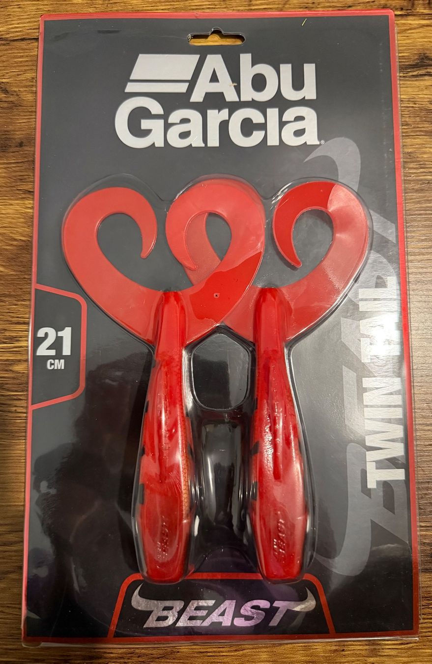 Abu Garcia Köder: ABU GARCIA Beast Twin Tail 21cm – Neu und originalverpackt aus Widnau von Fishingtackle_Oggy