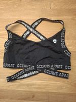 Oceans Apart Sport BH, Schwarz, Grösse S