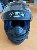 Motorradhelm HJC schwarz Grösse XS