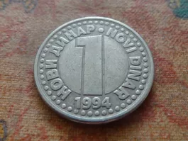YOUGOSLAVIE  1  Dinar  1994