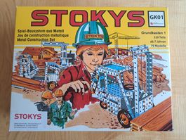Stokys Baukasten GK01 326 Teile. neuwertig. mit Anleitung.