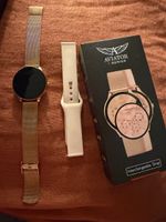 Montre Aviator F Series dorée avec bracelet interchangeable