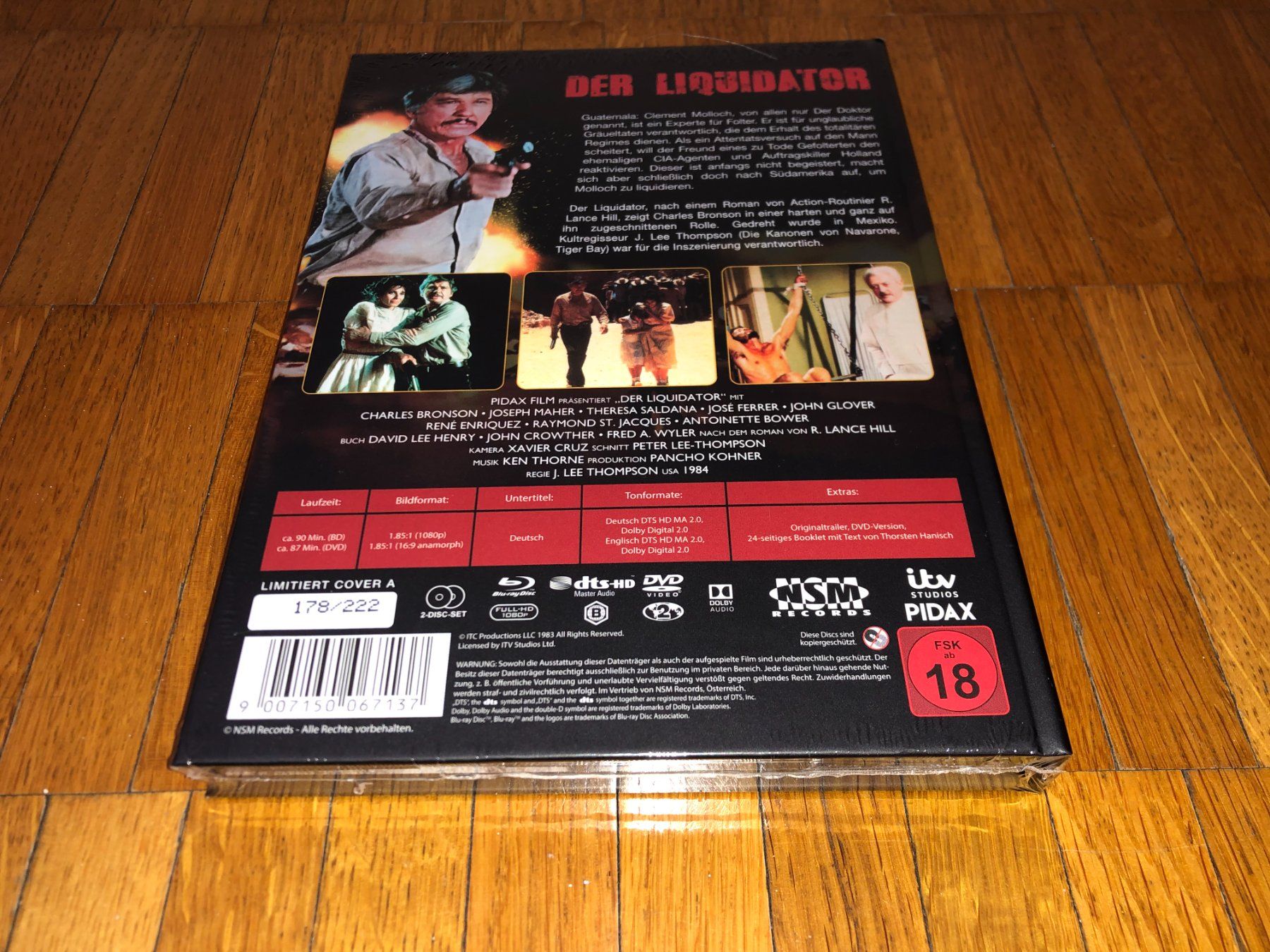 Tutti i DVDs: Der Liquidator - MEDIABOOK - NSM - A - UNRATED – Nuovo e nell'imballaggio originale da Basel venduto da havsok 1