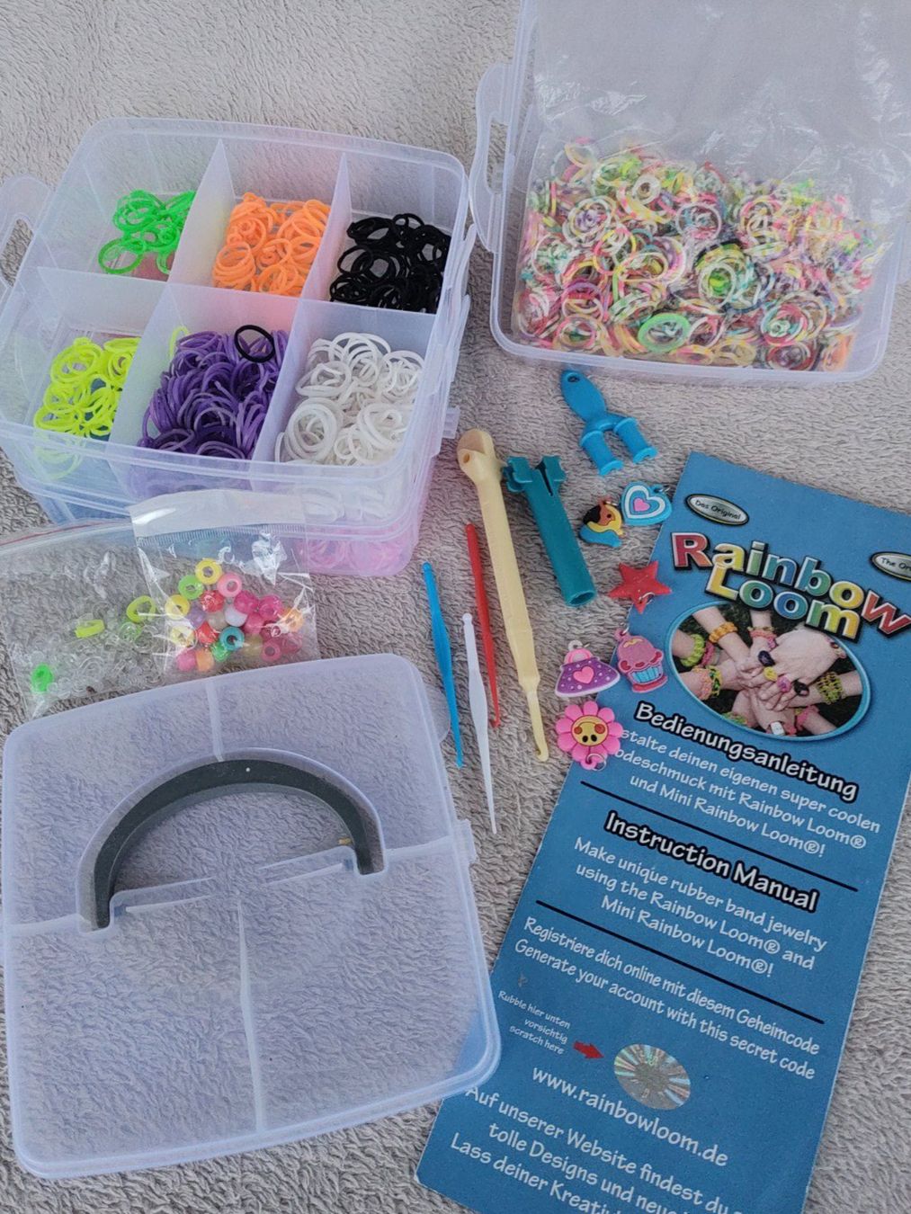 Kit bricolage: Rainbow Loom Starter Set, – Usato da Strengelbach venduto da Phorensic_30
